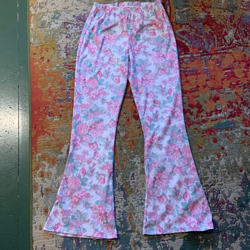 Floral pant set
